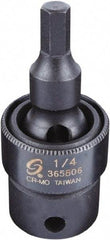 Sunex Tools - 3/8" Drive, 1/4" Impact Hex Bit Socket - USA Tool & Supply