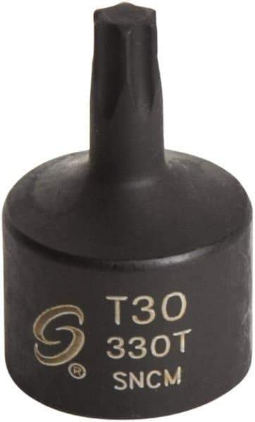 Sunex Tools - 3/8" Drive, T30 Impact Torx Bit Socket - USA Tool & Supply