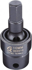 Sunex Tools - 3/8" Drive, 10mm Impact Hex Bit Socket - USA Tool & Supply
