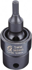 Sunex Tools - 3/8" Drive, 5mm Impact Hex Bit Socket - USA Tool & Supply