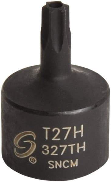 Sunex Tools - 3/8" Drive, T27H Impact Torx Bit Socket - USA Tool & Supply