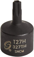 Sunex Tools - 3/8" Drive, T27H Impact Torx Bit Socket - USA Tool & Supply
