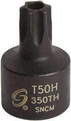Sunex Tools - 3/8" Drive, T50H Impact Torx Bit Socket - USA Tool & Supply