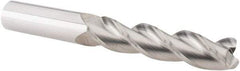 M.A. Ford - 1/2", 3 Flute, Solid Carbide, 1/16" Corner Radius End Mill - 4" OAL, 2-1/4" LOC - USA Tool & Supply