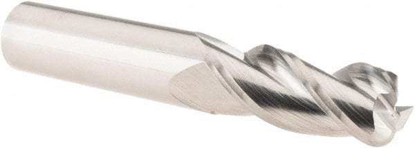 M.A. Ford - 1/2", 3 Flute, Solid Carbide, 0.12" Corner Radius End Mill - 3" OAL, 1-1/4" LOC - USA Tool & Supply