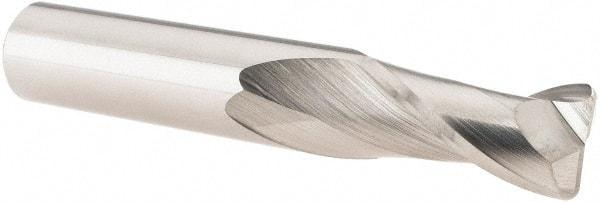 M.A. Ford - 1/2", 2 Flute, Solid Carbide, 1/16" Corner Radius End Mill - 3" OAL, 1" LOC - USA Tool & Supply