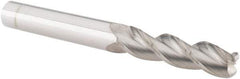 M.A. Ford - 3/8", 3 Flute, Solid Carbide, 1/8" Corner Radius End Mill - 3-1/2" OAL, 1-1/2" LOC - USA Tool & Supply