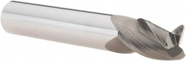 M.A. Ford - 1/2", 3 Flute, Solid Carbide, 0.04" Corner Radius End Mill - 3" OAL, 3/4" LOC - USA Tool & Supply