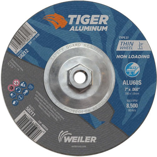 7X.045 TIGER ALUM T27 C/O WHL - USA Tool & Supply