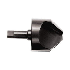 M.A. Ford - 1/2" Head Diam, 1/4" Shank Diam, 1 Flute 82° High Speed Steel Countersink - 2" OAL - USA Tool & Supply