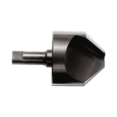 M.A. Ford - 1/2" Head Diam, 1/4" Shank Diam, 1 Flute 60° High Speed Steel Countersink - USA Tool & Supply