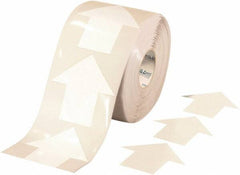 PRO-SAFE - Floor & Egress Marking Tape & Strips Type: Die Cut Shape Surface Type: Non Anti-Slip - USA Tool & Supply
