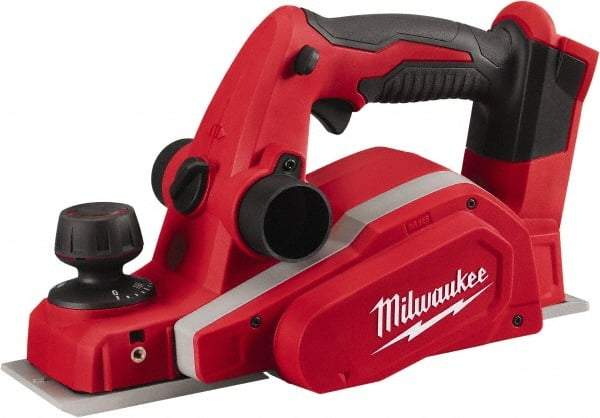 Milwaukee Tool - Power Planers & Joiners Type: Hand-Held Depth of Cut (mm): 1.98 - USA Tool & Supply