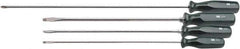 SK - 4 Piece Phillips & Slotted Screwdriver Set - Bit Sizes: Philips #2 - USA Tool & Supply