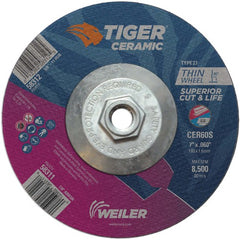 7X.060 TIGER CERAMIC T27 C/O WHL - USA Tool & Supply