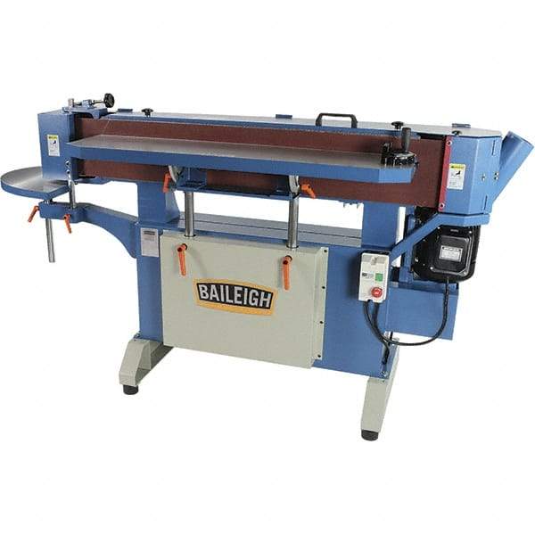 Baileigh - Belt Sanding Machines Belt Length (Inch): 138-1/2 Belt Width (Inch): 9 - USA Tool & Supply