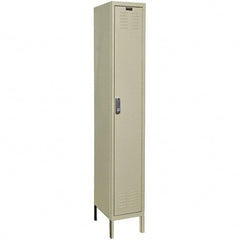 Hallowell - 1 Door, 1 Tier, Electronic Access Lockers - USA Tool & Supply