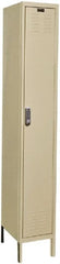 Hallowell - 1 Door, 1 Tier, Electronic Access Lockers - USA Tool & Supply