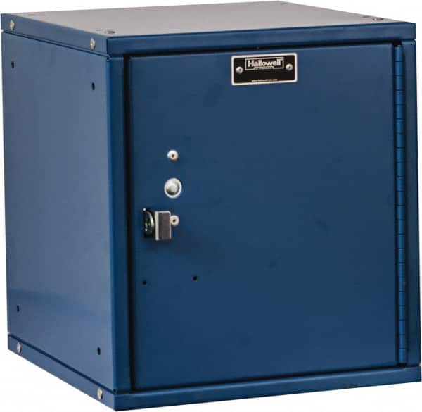 Hallowell - 1 Door, 1 Tier, Premium Box Lockers - USA Tool & Supply