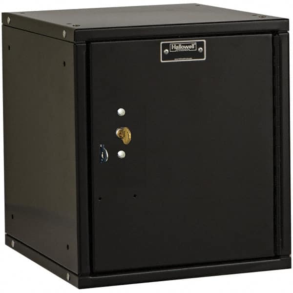 Hallowell - 1 Door, 1 Tier, Premium Box Lockers - USA Tool & Supply