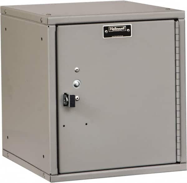 Hallowell - 1 Door, 1 Tier, Premium Box Lockers - USA Tool & Supply
