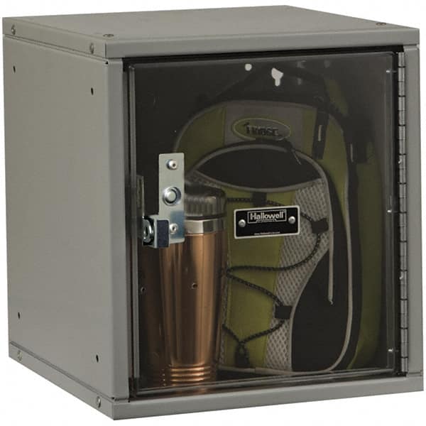 Hallowell - 1 Door, 1 Tier, Premium Box Lockers - USA Tool & Supply