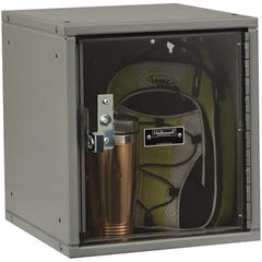 Hallowell - 1 Door, 1 Tier, Premium Box Lockers - USA Tool & Supply