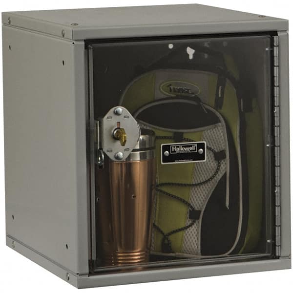 Hallowell - 1 Door, 1 Tier, Premium Box Lockers - USA Tool & Supply