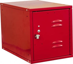 Hallowell - 1 Door, 1 Tier, Premium Box Lockers - USA Tool & Supply