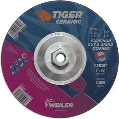 9X1/8 TIGER CERAMIC T27 COMBO WHL - USA Tool & Supply