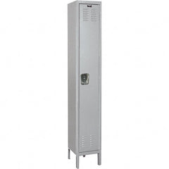Hallowell - Medsafe 1 Door, 1 Tier, Premium Wardrobe Lockers - USA Tool & Supply