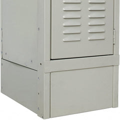 Hallowell - 24" Wide x 6" High, Locker UL Greenguard Gold Product Certified for Low Chemical Emissions UL.COM/GG UL 2818 - USA Tool & Supply