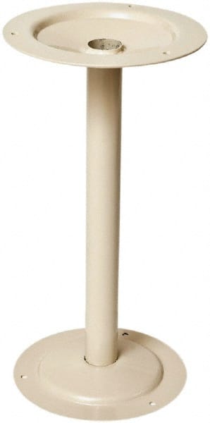 Hallowell - 8" Wide x 8" Deep, Locker Pedestal - USA Tool & Supply