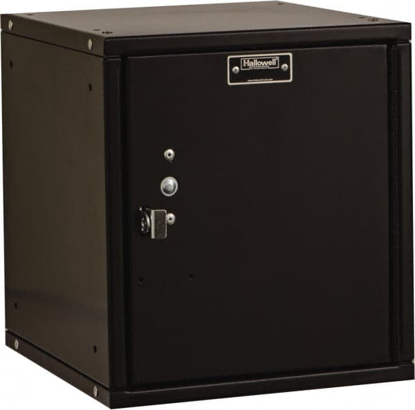 Hallowell - 1 Door, 1 Tier, Premium Box Lockers - USA Tool & Supply