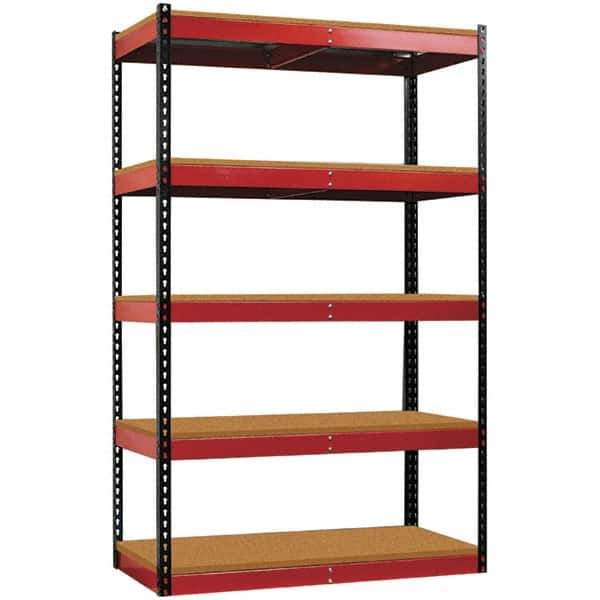 Hallowell - Workbench & Workstation Shelf - 24" Deep, 78" High, Use with Fort Knox Modular Utility Storage & Workbench System - USA Tool & Supply