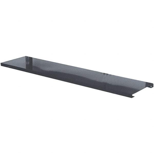 Hallowell - Workbench & Workstation Shelf - 12" Deep, Use with Heavy-Duty Adjustable Leg Workbenches - USA Tool & Supply
