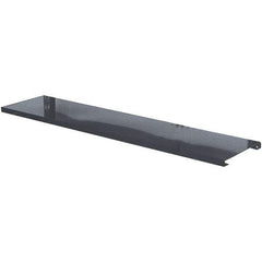Hallowell - Workbench & Workstation Shelf - 12" Deep, Use with Heavy-Duty Adjustable Leg Workbenches - USA Tool & Supply