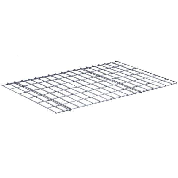 Hallowell - 60" Wide, Open Shelving Accessory/Component - Steel, Powder Coat Finish, 18" Deep, Use with Rivetwell Shelving - USA Tool & Supply