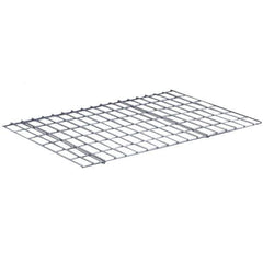 Hallowell - 60" Wide, Open Shelving Accessory/Component - Steel, Powder Coat Finish, 18" Deep, Use with Rivetwell Shelving - USA Tool & Supply