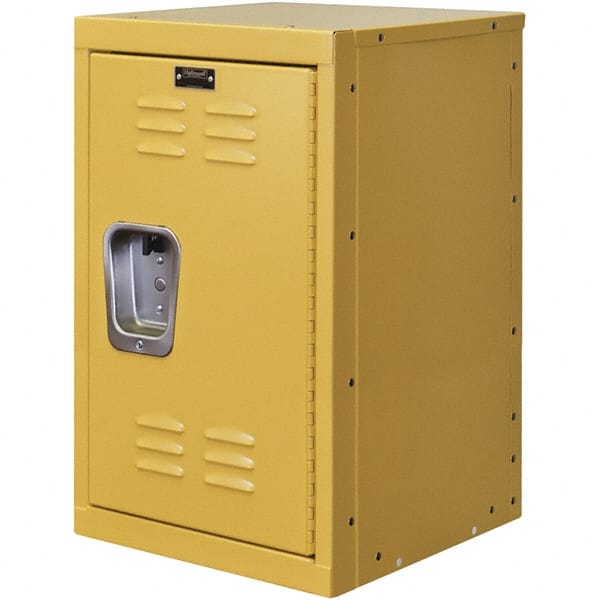 Hallowell - 1 Door, 1 Tier, Kid & Teen Lockers - USA Tool & Supply