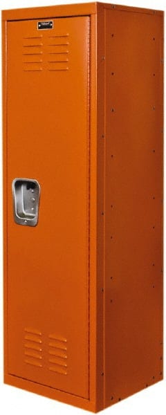 Hallowell - 1 Door, 1 Tier, Kid & Teen Lockers - USA Tool & Supply
