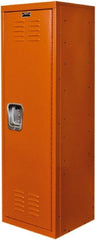 Hallowell - 1 Door, 1 Tier, Kid & Teen Lockers - USA Tool & Supply