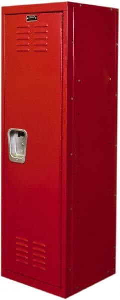 Hallowell - 1 Door, 1 Tier, Kid & Teen Lockers - USA Tool & Supply