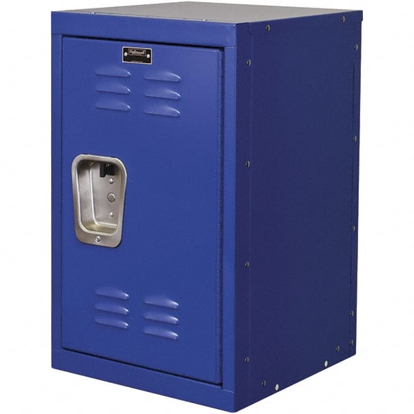 Hallowell - 1 Door, 1 Tier, Kid & Teen Lockers - USA Tool & Supply
