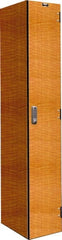 Hallowell - 1 Door, 1 Tier, Premium Wardrobe Lockers - USA Tool & Supply