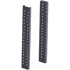 Hallowell - Workbench & Workstation Leg Extensions - Use with Heavy-Duty Adjustable Leg Workbenches - USA Tool & Supply