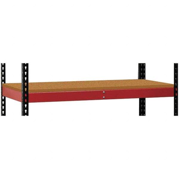 Hallowell - Workbench & Workstation Shelf - 24" Deep, 3-1/2" High, Use with Fort Knox Modular Utility Storage & Workbench System - USA Tool & Supply
