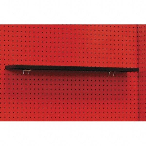 Hallowell - Steel Workbench & Workstation Shelf - 5" Deep, 1" High, Use with Fort Knox Modular Utility Storage & Workbench System - USA Tool & Supply