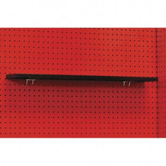 Hallowell - Steel Workbench & Workstation Shelf - 5" Deep, 1" High, Use with Fort Knox Modular Utility Storage & Workbench System - USA Tool & Supply