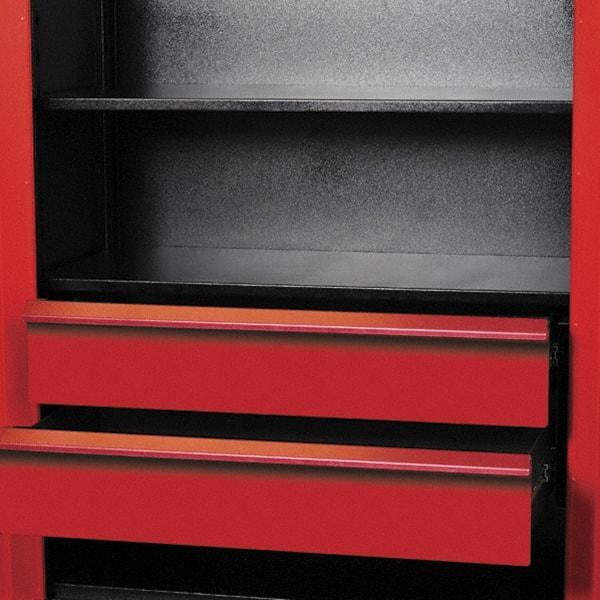 Hallowell - Steel Workbench & Workstation Drawer Kit - 24" Deep, 15" High, Use with Fort Knox & DuraTough All-Welded Cabinets, Fort Knox Modular Utility Storage & Workbench System - USA Tool & Supply